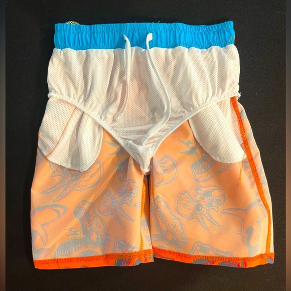 NEW KIDS SWIM- Dinosaur and Shark Swim Trunks - Picture 2 of 5
